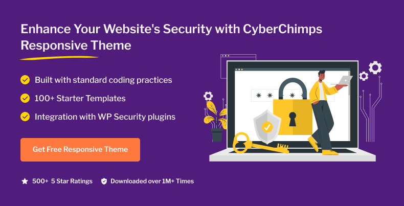 Enhance your website's security with CyberChimps Responsive Theme